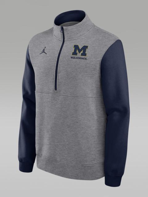 Michigan Club Men's Jordan Brand College 1/2-Zip Crew