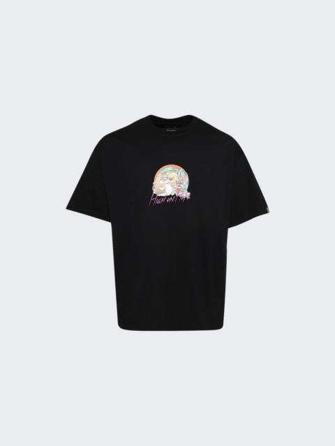 Short Sleeve Oversized Tee Black