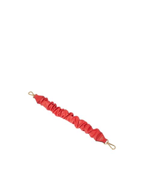 Origami zipper smooth strap bag