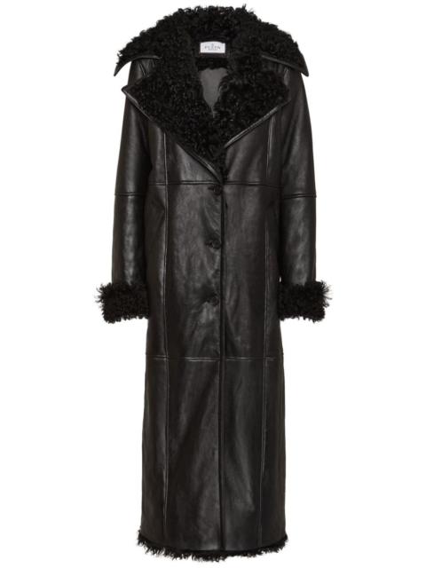 Skull & Bones shearling coat