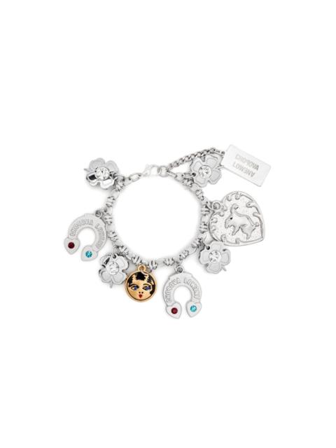 charm-detail bracelet