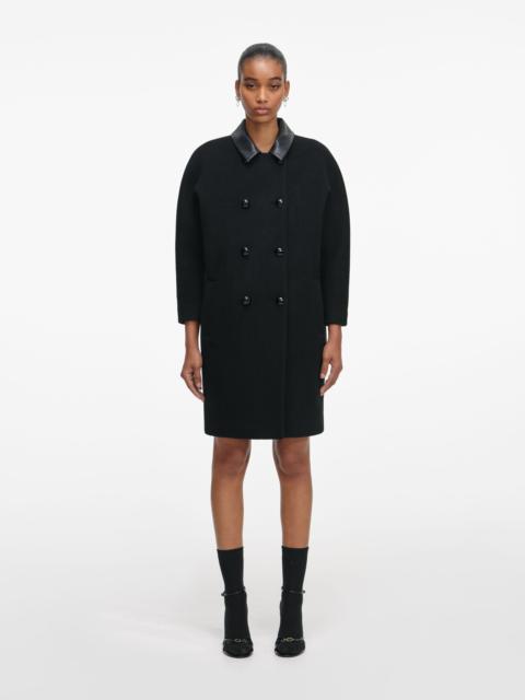 Black Double Breasted Coat