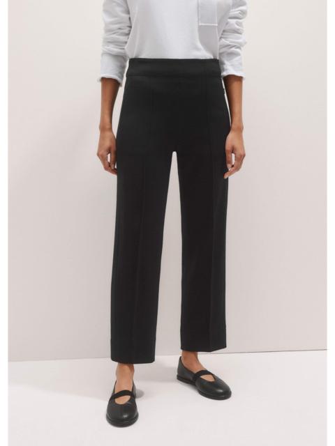 Wool-Blend Travel Tailoring Slim Crop Pant