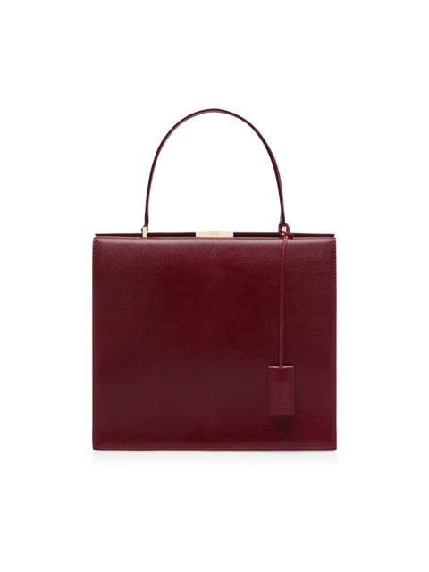 SUPPLE GRAIN LEATHER JEAN TOP HANDLE