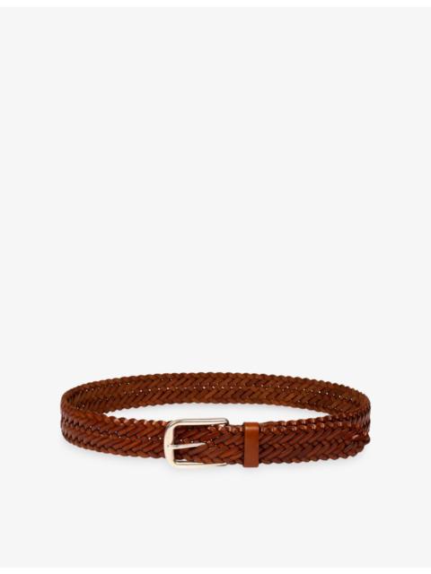 Braided Leather Belt
