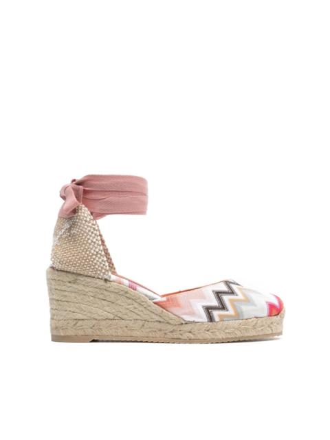 60mm zigzag-woven espadrilles