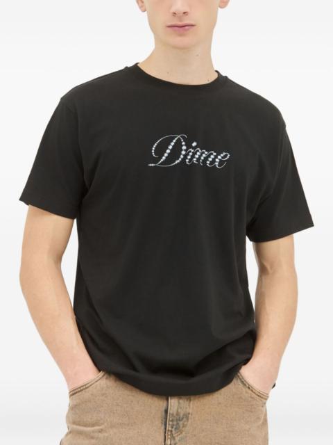 embellished crew-neck T-shirt