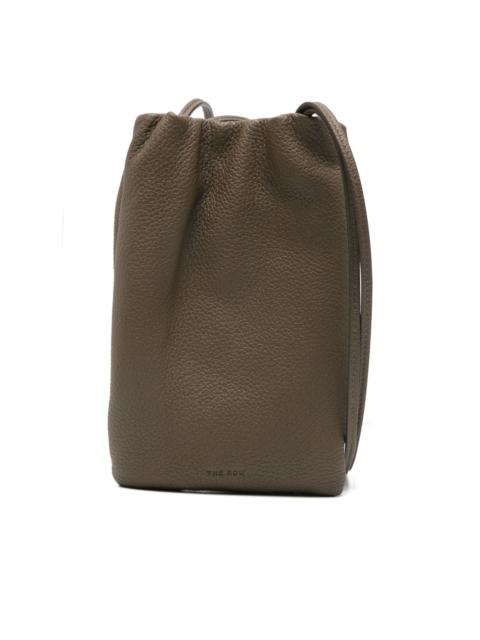 grained-leather phone case