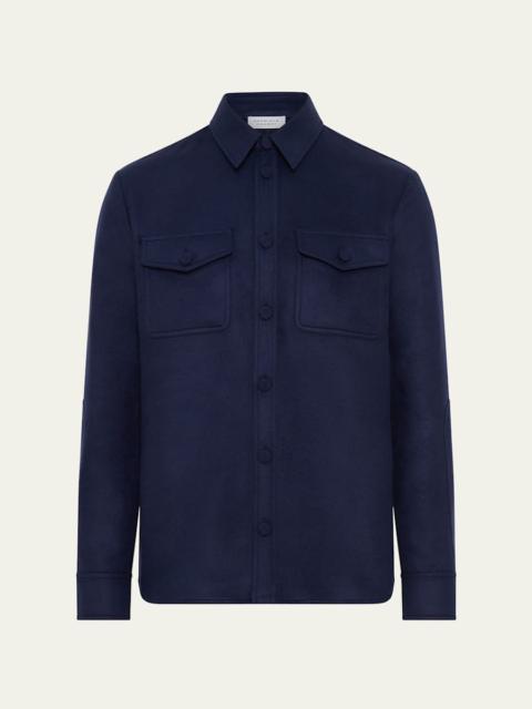 Men's Lucas Silk Overshirt