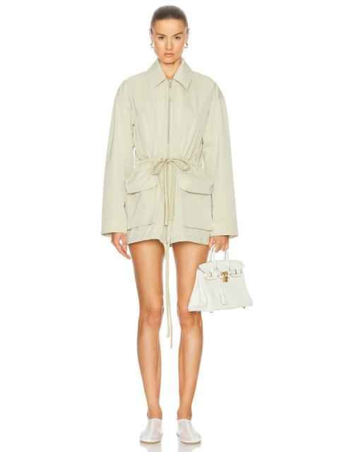 Tech Gabardine Parka Jacket