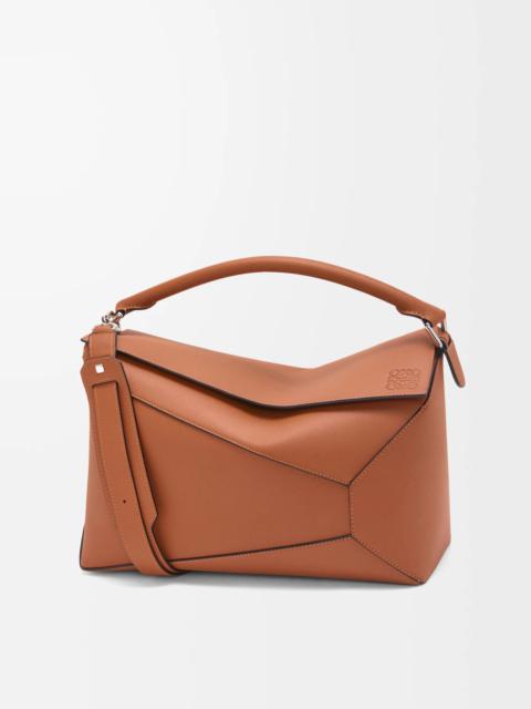 Large Puzzle Edge bag in classic calfskin