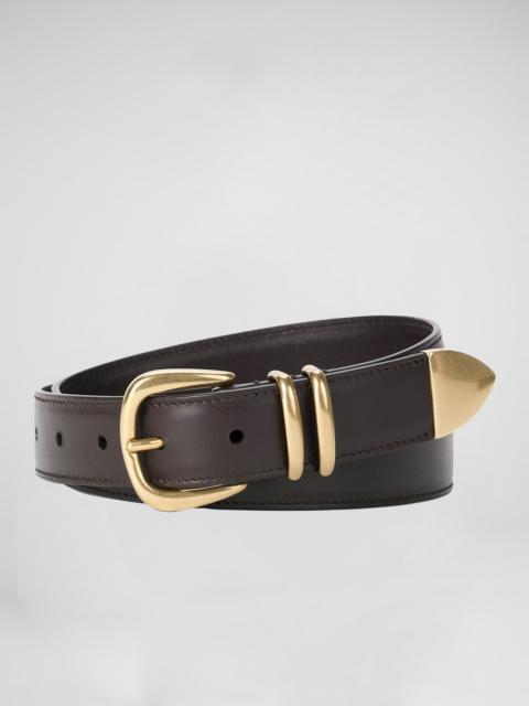 Carson Leather Belt