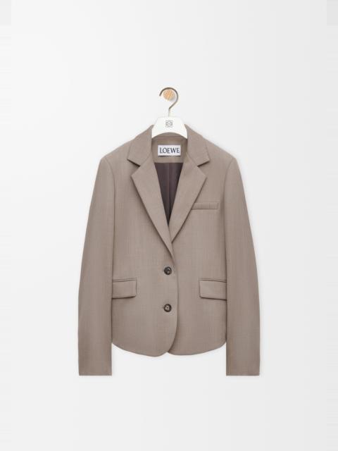 Tailored jacket in wool
