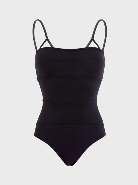 WOMEN SCULPTING ONE-PIECE SWIMSUIT SOLID
