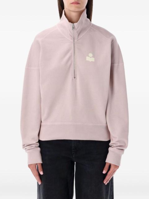 Ross half-zip fleece sweatshirt
