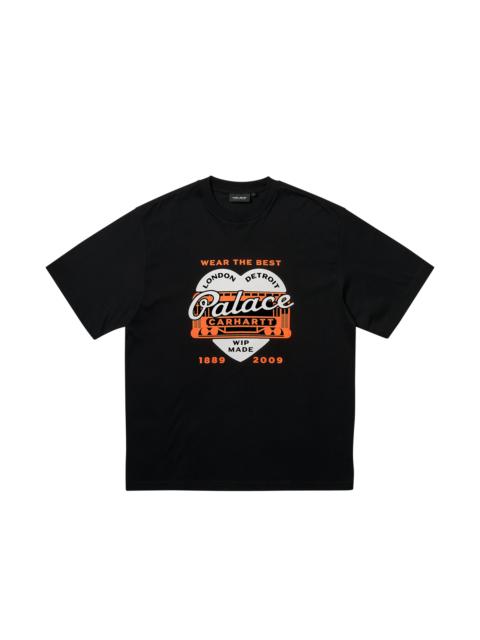 PALACE CARHARTT WIP HEART T-SHIRT BLACK