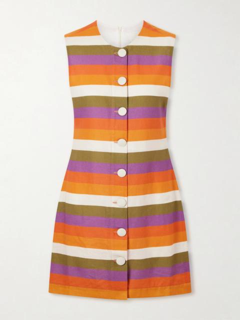 Camille Striped Mini Dress