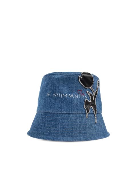 appliqué bucket hat