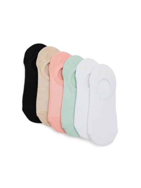 Ladies 6-pack No-Show Socks