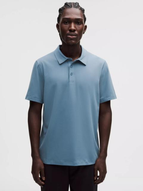 Soft Jersey Short-Sleeve Polo Shirt