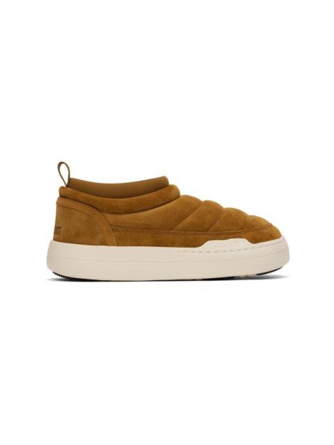 Tan Park Soft Suede Loafers