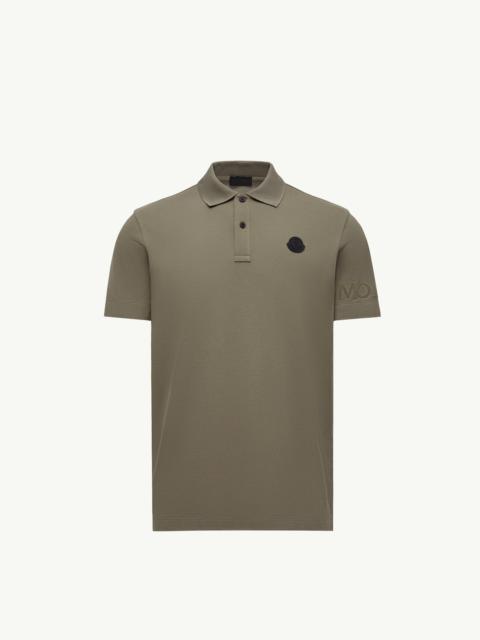 Logo Cotton Piquet Polo Shirt