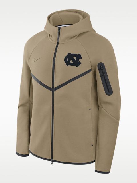 North Carolina Tech Fleece Windrunner Men's Jordan Brand College Full-Zip Hooded Jacket