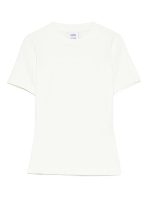 short-sleeved crew-neck top