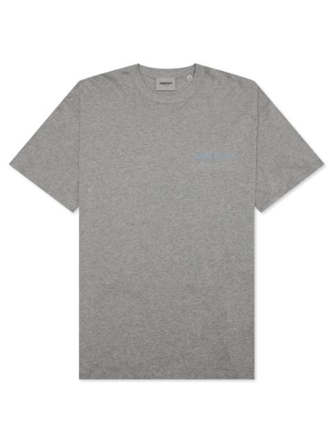 SHORT SLEEVE TEE - DARK HEATHER OATMEAL