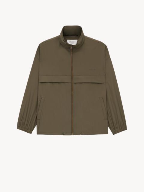 SAINT LAURENT JACKET IN WATER-REPELLENT SERGE