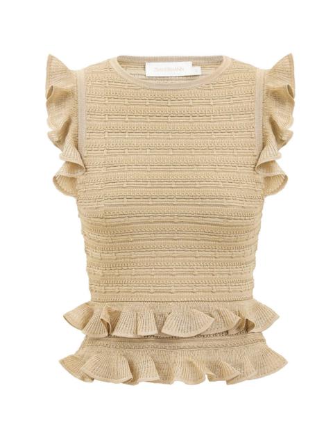 HYPNOTIC LACE KNIT HALTER TOP