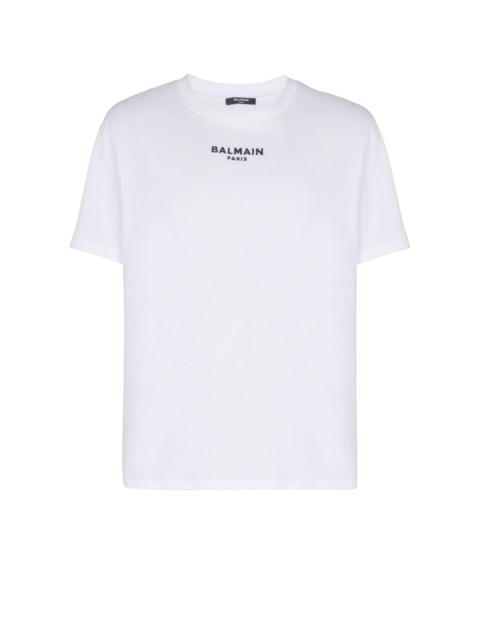 Embroidered Balmain Paris T-shirt