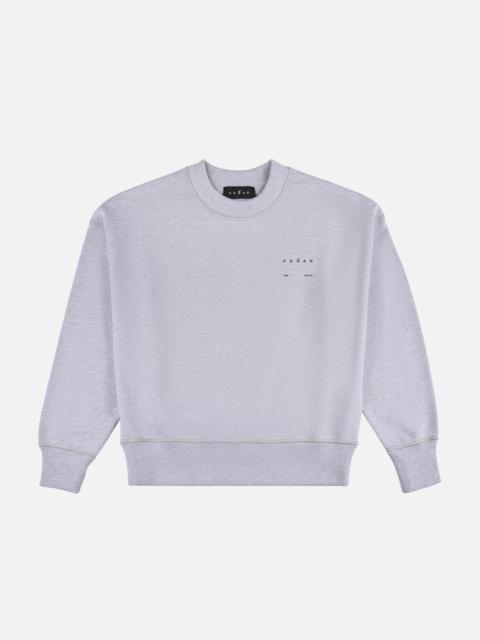 Round-neck Sweatshirt in cotton