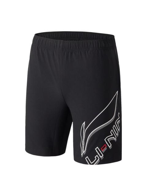 Li-Ning Badminton Competition Shorts 'Black' AAPT057-4