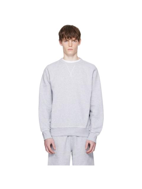 Gray BECKHAM Edition Mercerised Cotton Terry Sweatshirt