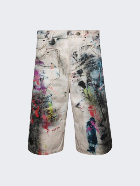 Grafitti Shorts Aol White And Multi