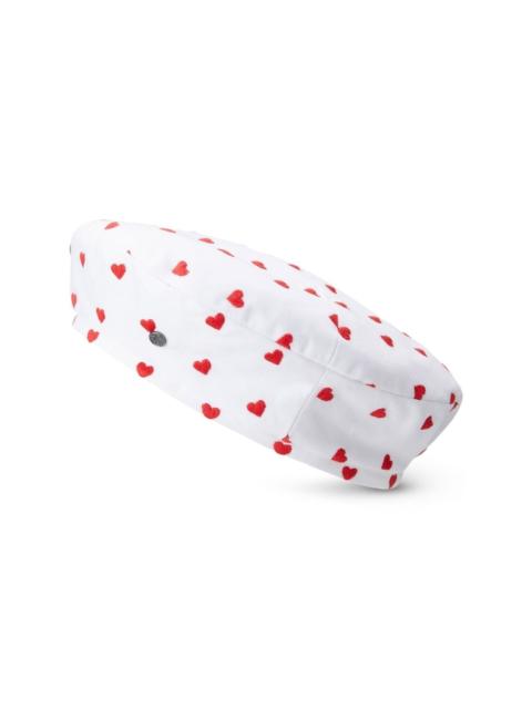 New Billy heart-print beret