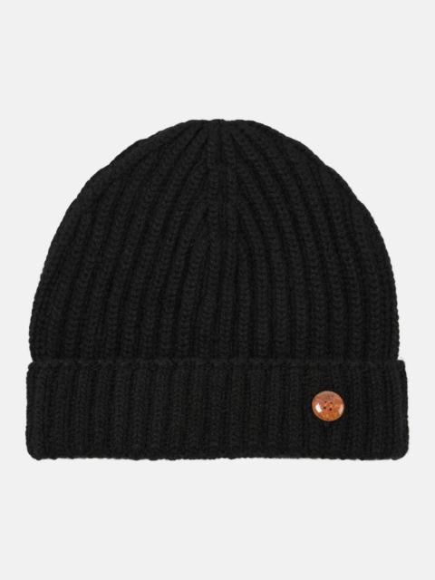 Molly Hogan ribbed-knit cashmere beanie