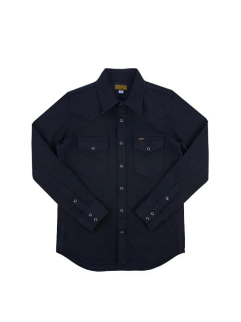 IHSH-396-BLK 13.5oz Denim Western Shirt Black