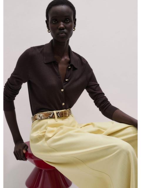 Luxe Knit Slim Shirt