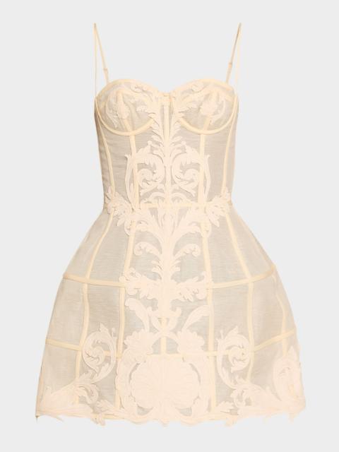Rebellion Filigree Mini Dress