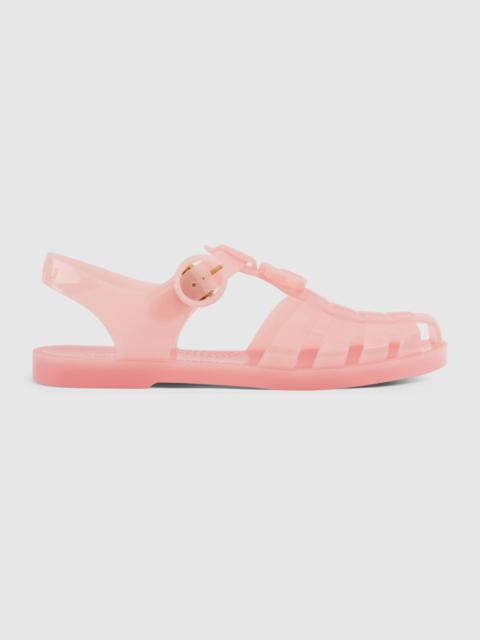 Women's sandal with Double G