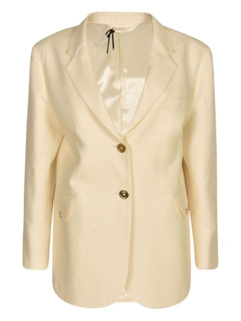 single-breasted blazer