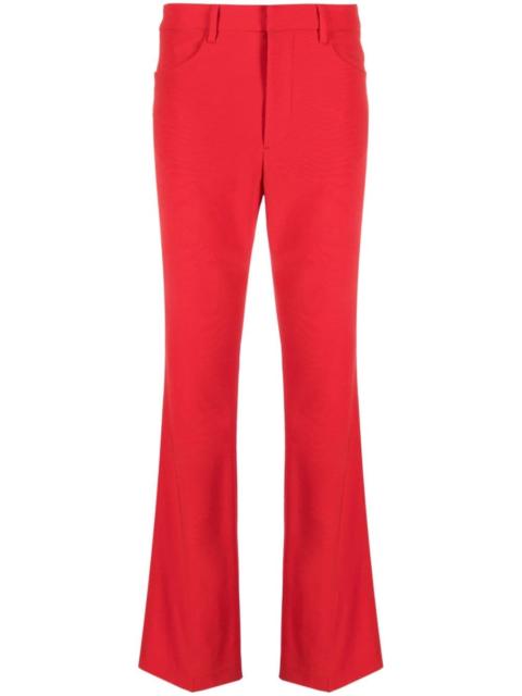 Pistol straight-leg trousers