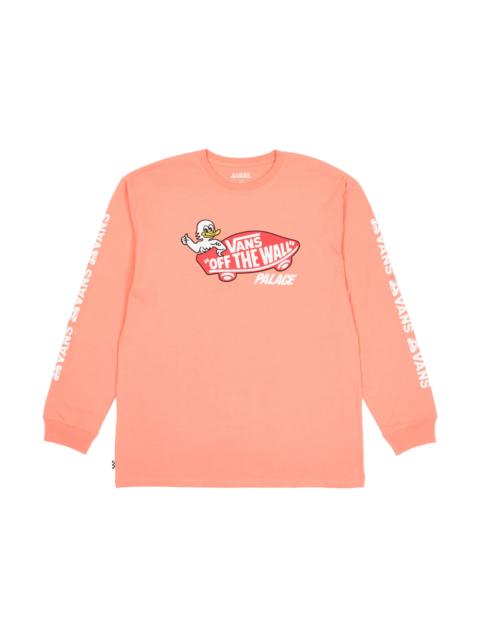Palace x Vans Duck Out Longsleeve Fusion Coral