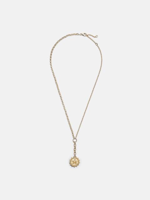 Reverie 18kt gold chain necklace with diamonds