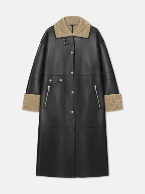 Bonded Shearling Coat
