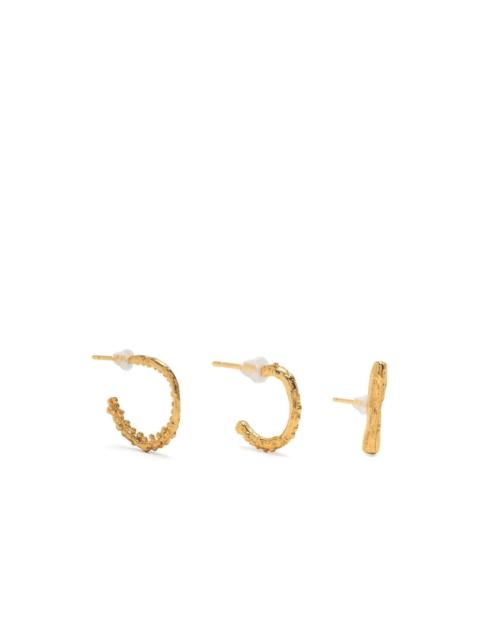 Starry Night earrings set of three