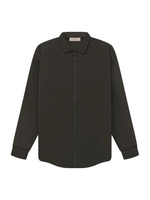 Fear of God Essentials SS23 Filled Nylon Jacket 'Off-Black' FOG-SS23-070