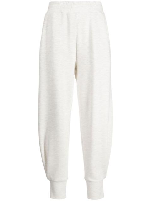 high-waisted relaxed track pants